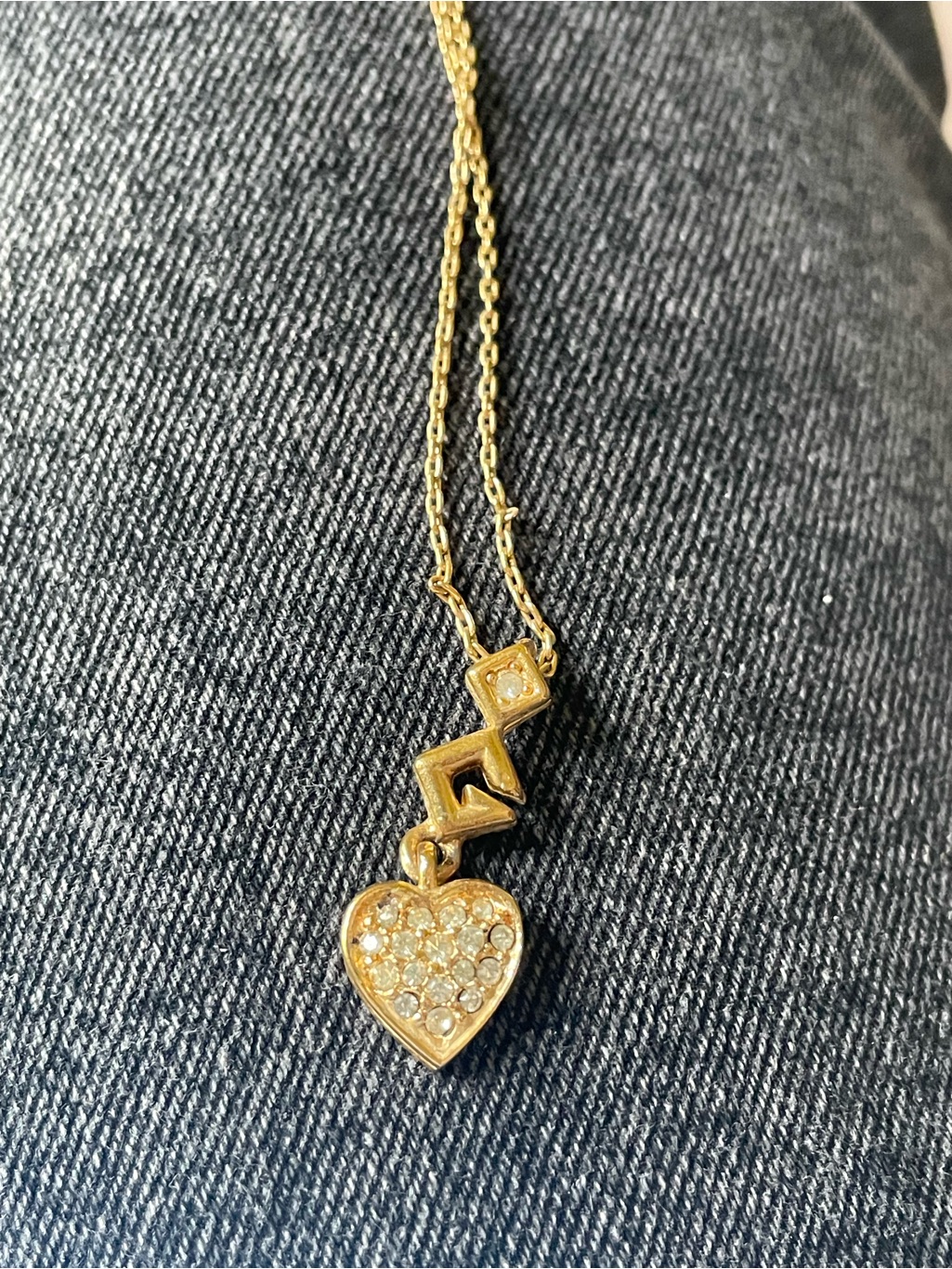 Preowned Vintage Gold Plated Givenchy Necklace